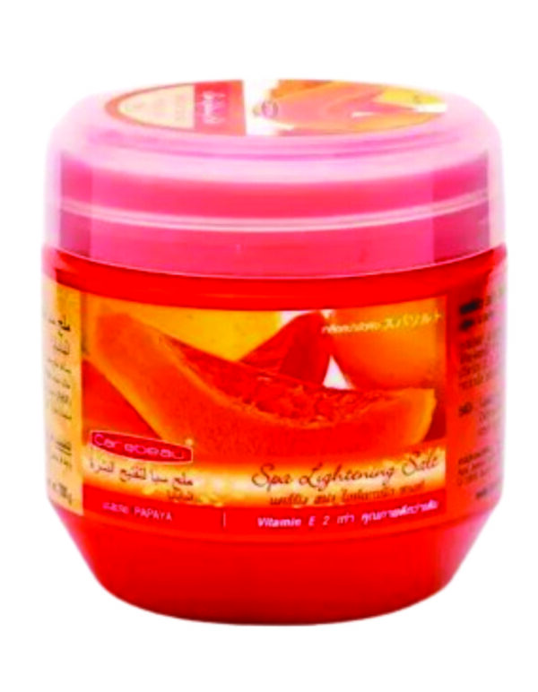 Carebeau Spa Lightening Salt Papaya fougees beauty