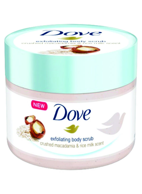 Dove exfoliating body scrub