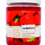 active plus sugar scrub strawberry